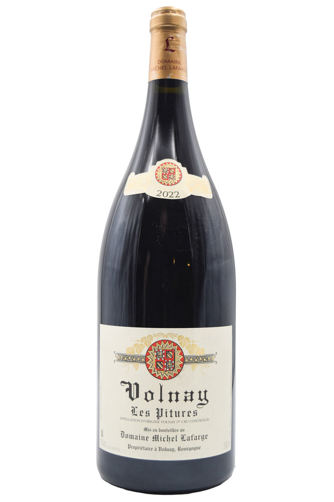 Bottle of Domaine Michel Lafarge Volnay 1er Cru Les Pitures 2022 (1.5L) [NET]-Red Wine-Flatiron SF