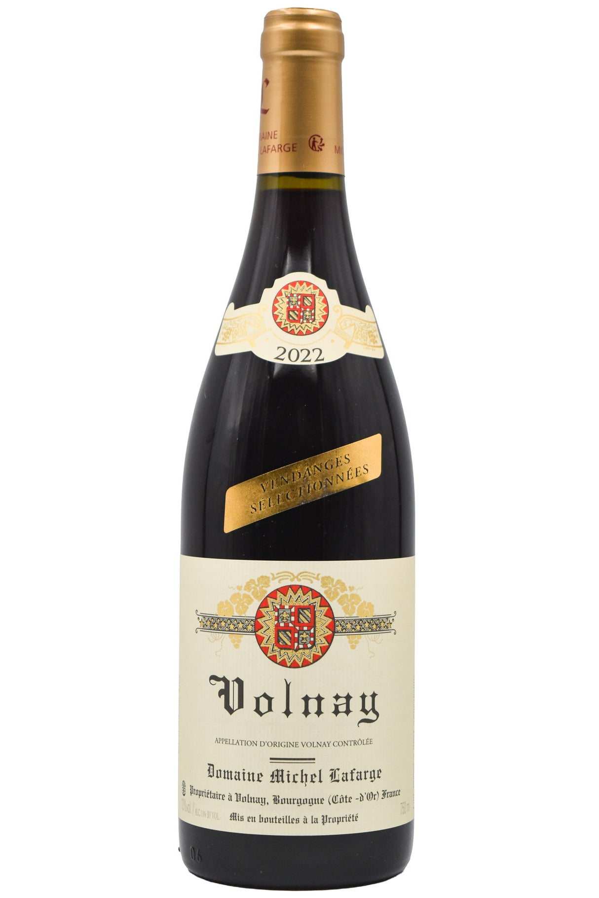 Bottle of Domaine Michel Lafarge Volnay Vendanges Selectionnees 2022-Red Wine-Flatiron SF