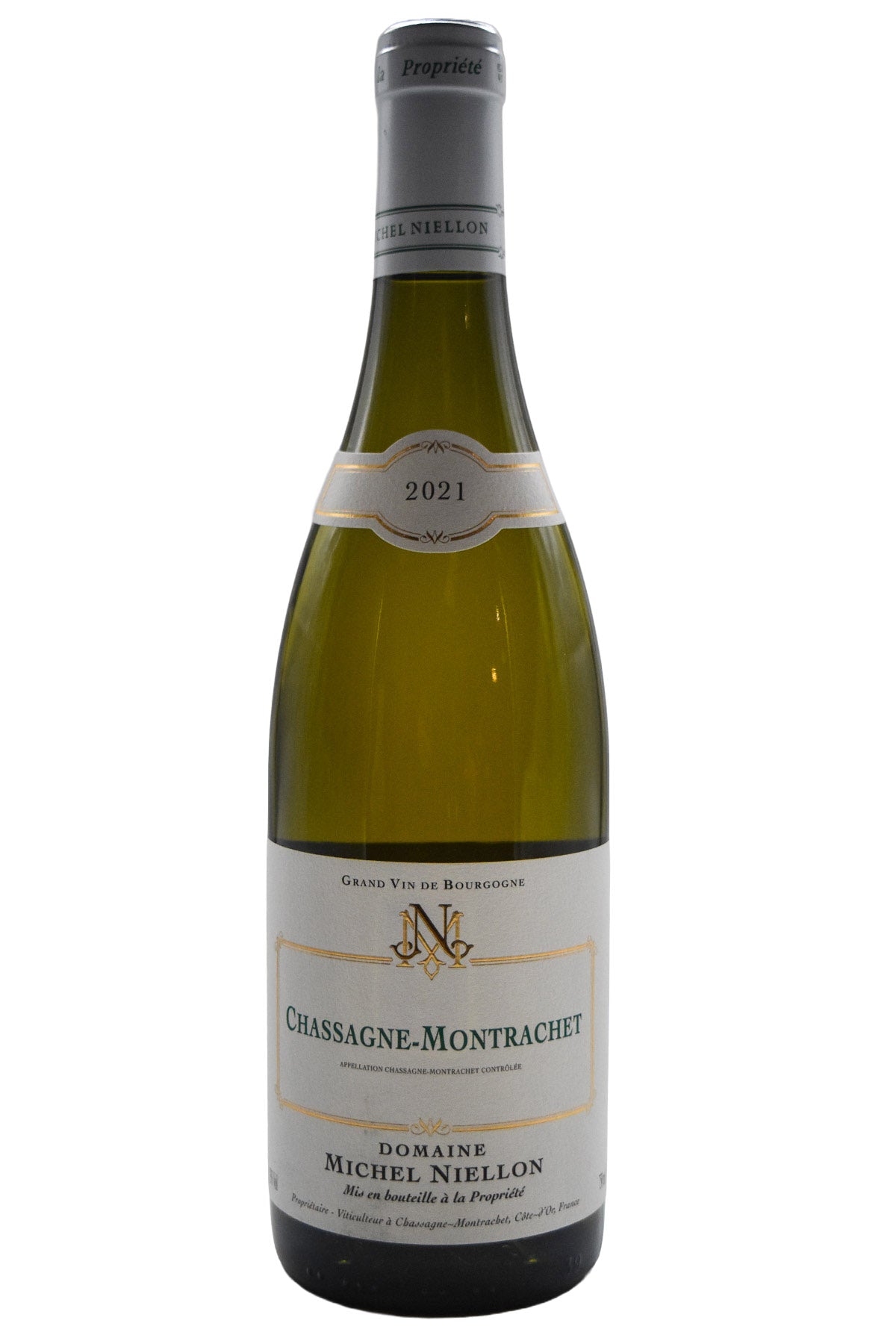 Bottle of Domaine Michel Niellon Chassagne Montrachet 2021-White Wine-Flatiron SF