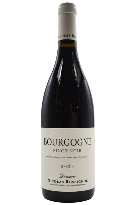 Bottle of Domaine Nicolas Rossignol Bourgogne Rouge 2023-Red Wine-Flatiron SF