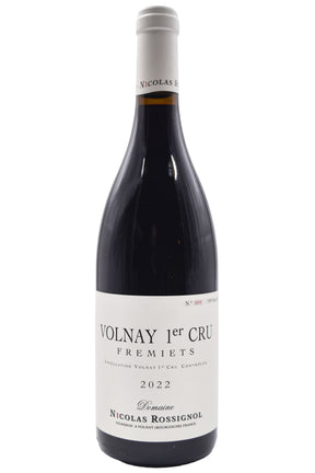 Bottle of Domaine Nicolas Rossignol Volnay 1er Cru Fremiets 2022-Red Wine-Flatiron SF