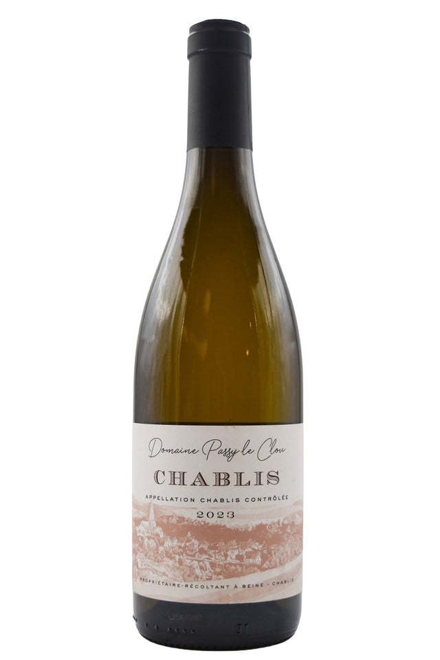 Bottle of Domaine Passy Le Clou Chablis 2022-White Wine-Flatiron SF