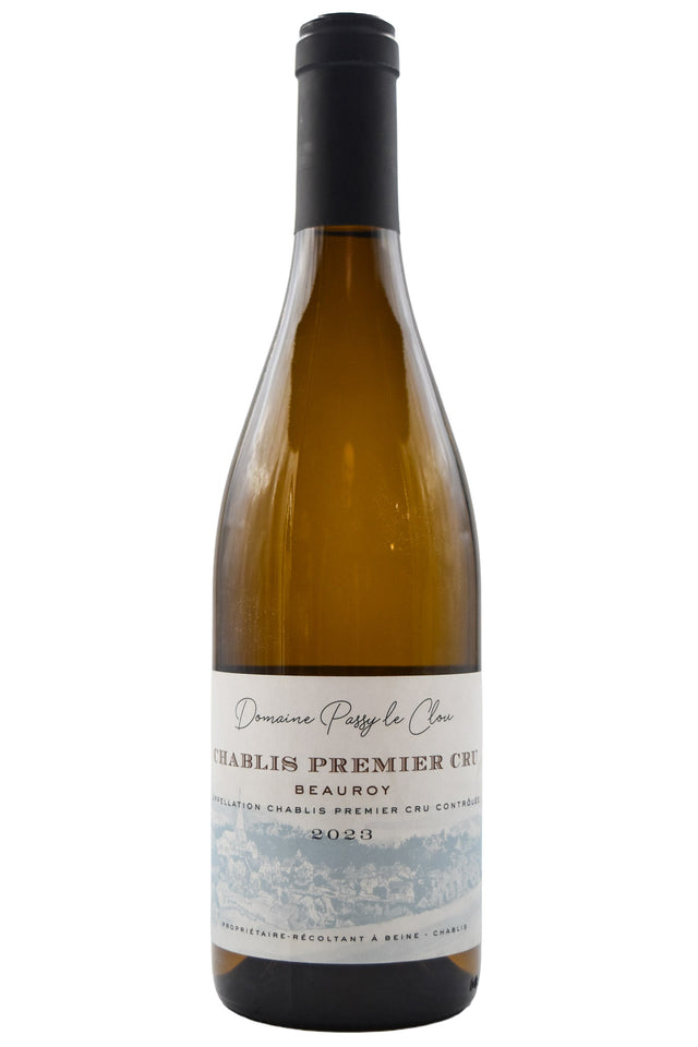 Bottle of Domaine Passy Le Clou Chablis Beauroy 1er Cru 2023-White Wine-Flatiron SF