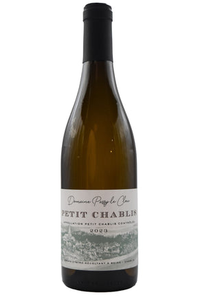 Bottle of Domaine Passy Le Clou Petit Chablis 2023-White Wine-Flatiron SF