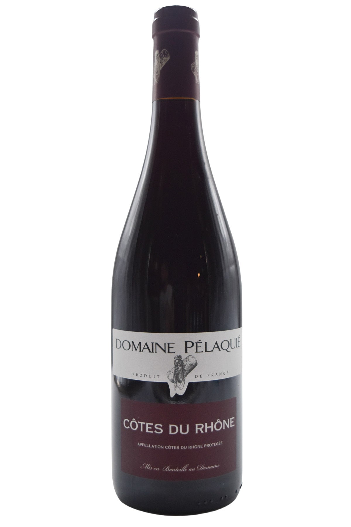 Bottle of Domaine Pelaquie Cotes du Rhone 2022-Red Wine-Flatiron SF