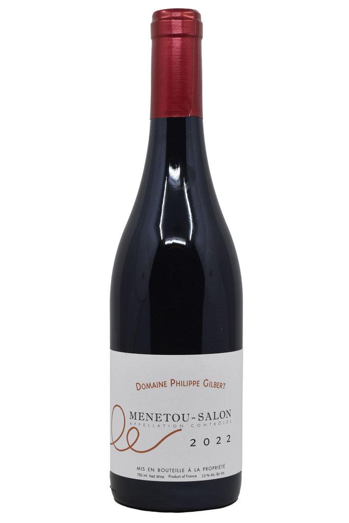 Bottle of Domaine Philippe Gilbert Menetou-Salon Rouge 2022-Red Wine-Flatiron SF