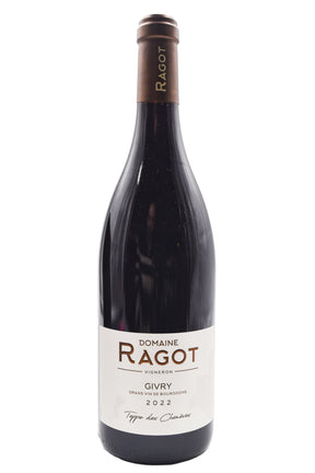 Bottle of Domaine Ragot Givry Rouge Teppe des Cheneves 2022-Red Wine-Flatiron SF