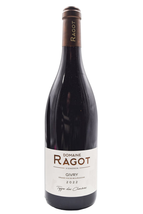 Bottle of Domaine Ragot Givry Rouge Teppe des Cheneves 2022-Red Wine-Flatiron SF