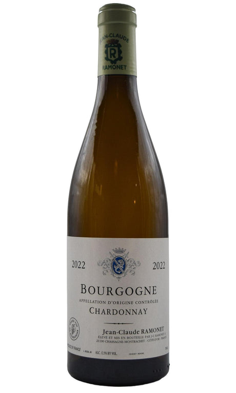 Bottle of Domaine Ramonet Bourgogne Blanc 2022-White Wine-Flatiron SF