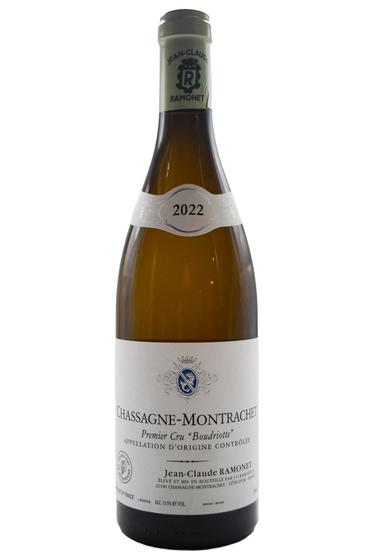 Domaine Ramonet Chassagne Montrachet 1er Cru Boudriotte Blanc 2022