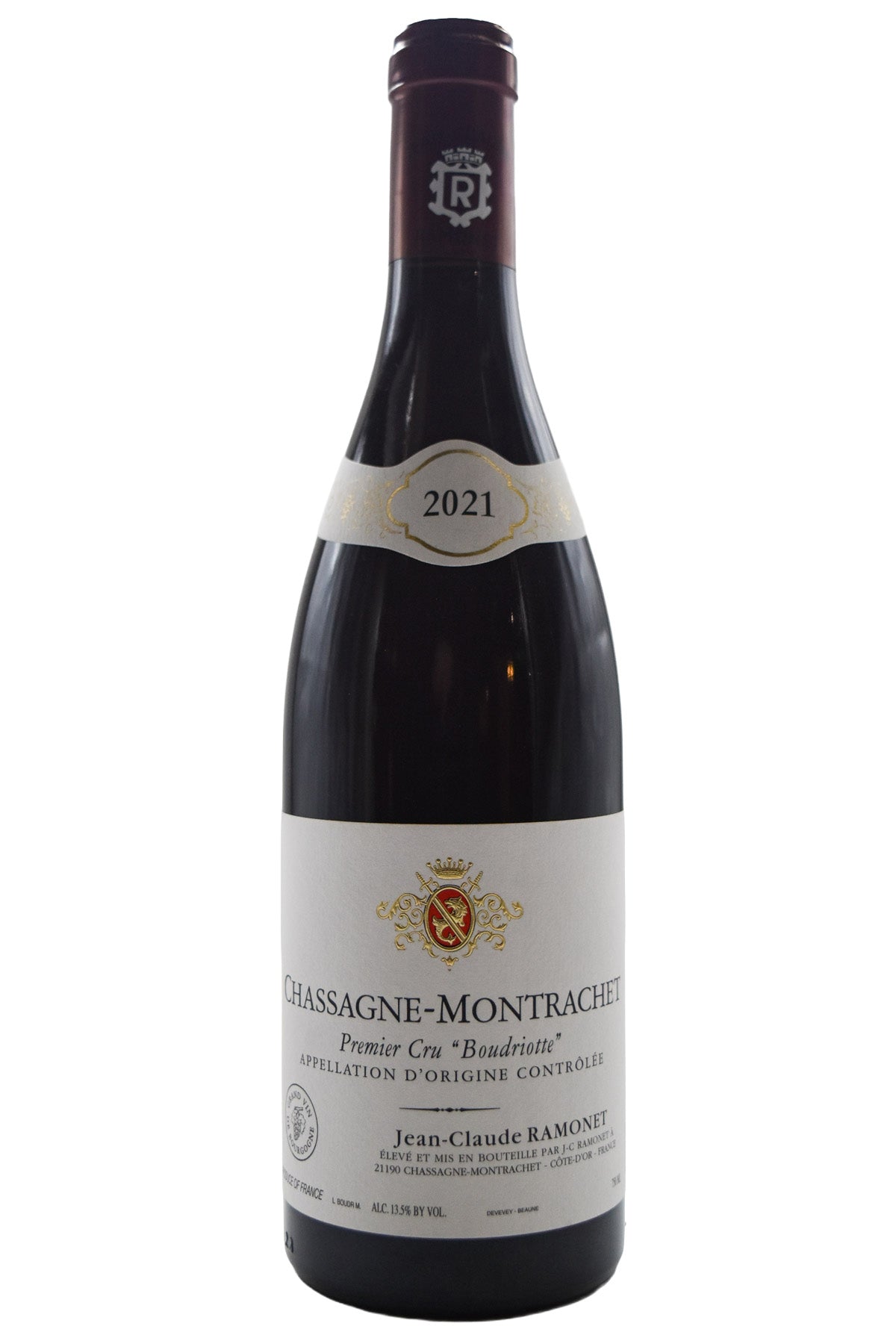 Domaine Ramonet Chassagne Montrachet 1er Cru Boudriotte Rouge 2021