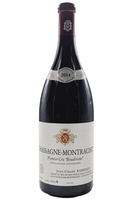 Bottle of Domaine Ramonet Chassagne Montrachet 1er Cru Clos de la Boudriotte 2014 (1.5L)-Red Wine-Flatiron SF