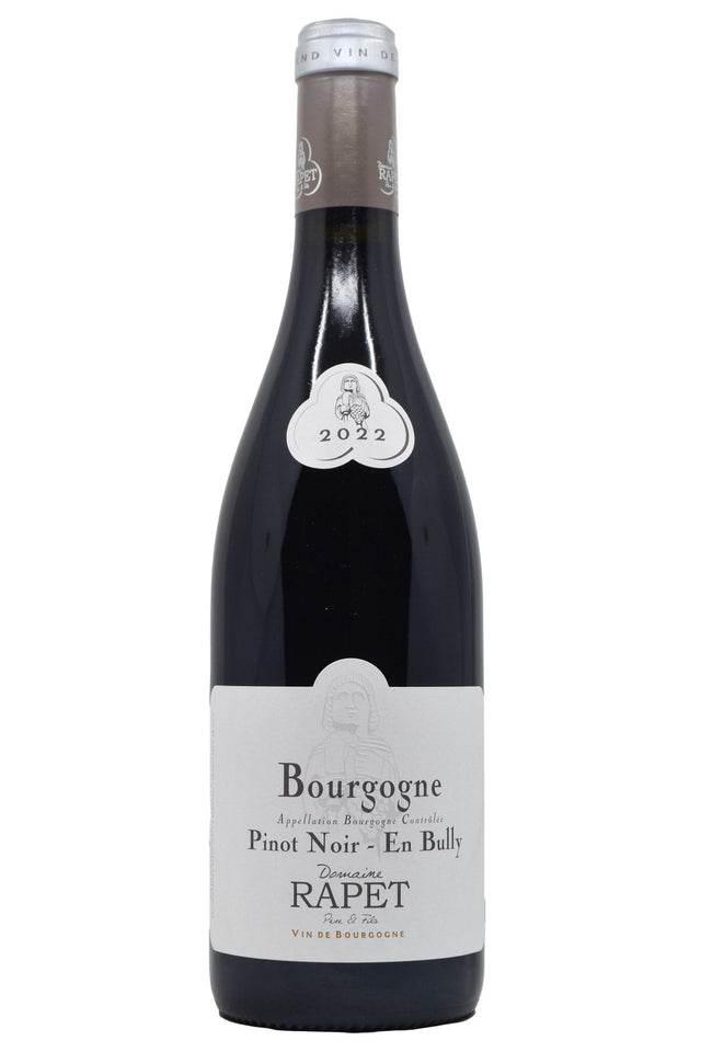 Bottle of Domaine Rapet Pere et Fils Bourgogne Rouge En Bully 2022-Red Wine-Flatiron SF