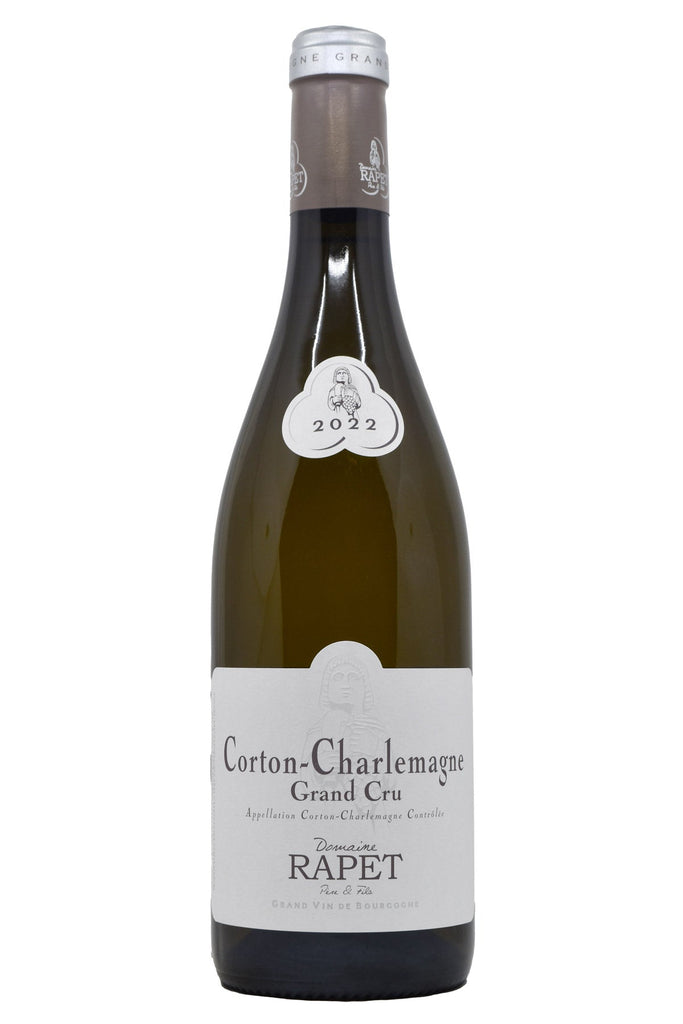 Bottle of Domaine Rapet Pere et Fils Corton-Charlemagne Grand Cru 2022-Red Wine-Flatiron SF