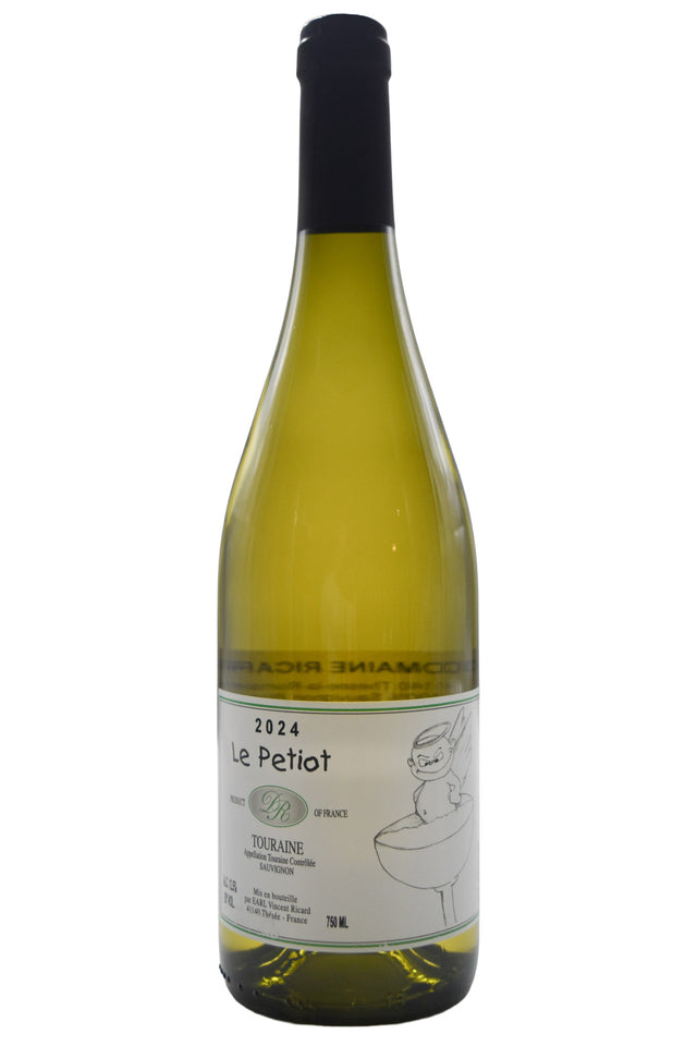 Bottle of Domaine Ricard Touraine Blanc Le Petiot 2024-White Wine-Flatiron SF