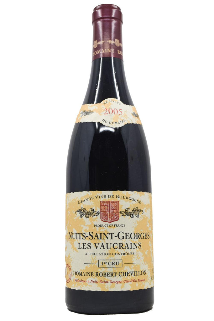 Bottle of Domaine Robert Chevillon Nuits Saint Georges Les Vaucrains 1er Cru 2005-Red Wine-Flatiron SF