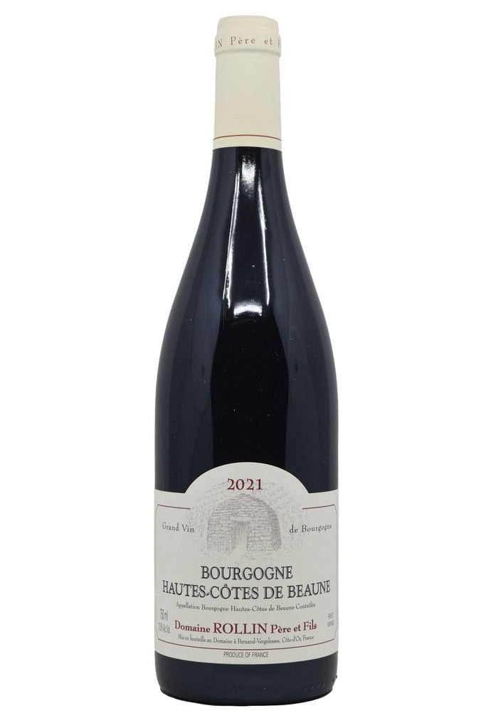 Bottle of Domaine Rollin Bourgogne Hautes Cotes de Beaune Rouge 2021-Red Wine-Flatiron SF