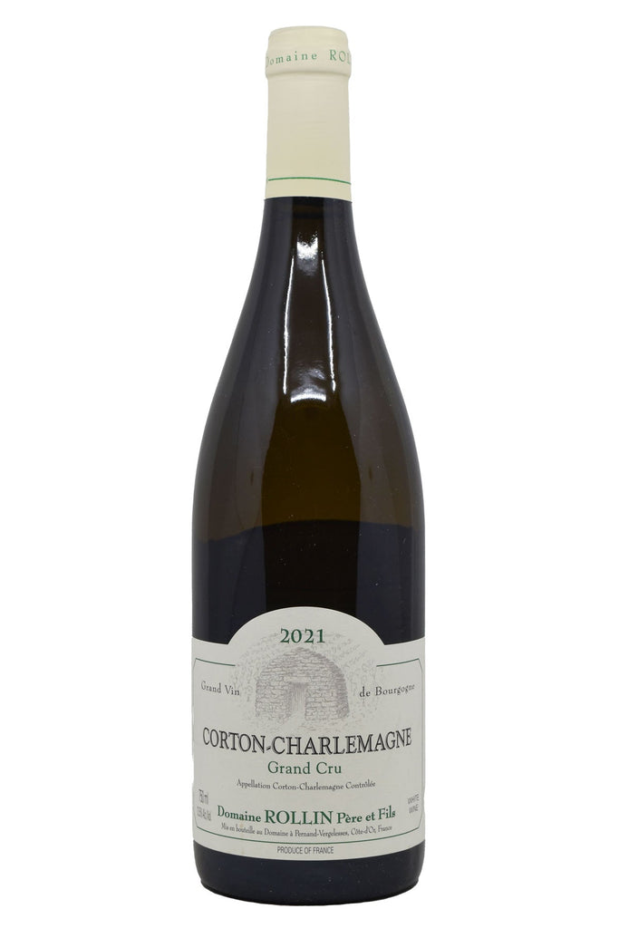 Bottle of Domaine Rollin Corton Charlemagne Grand Cru 2021-White Wine-Flatiron SF