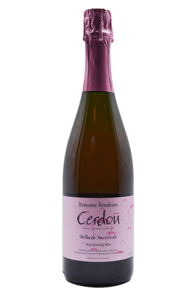 Bottle of Domaine Rondeau Bugey-Cerdon Methode Ancestrale NV-Sparkling Wine-Flatiron SF