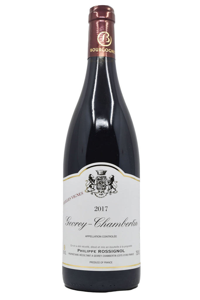 Bottle of Domaine Rossignol-Trapet Gevrey Chambertin Vieilles Vignes 2017-Red Wine-Flatiron SF