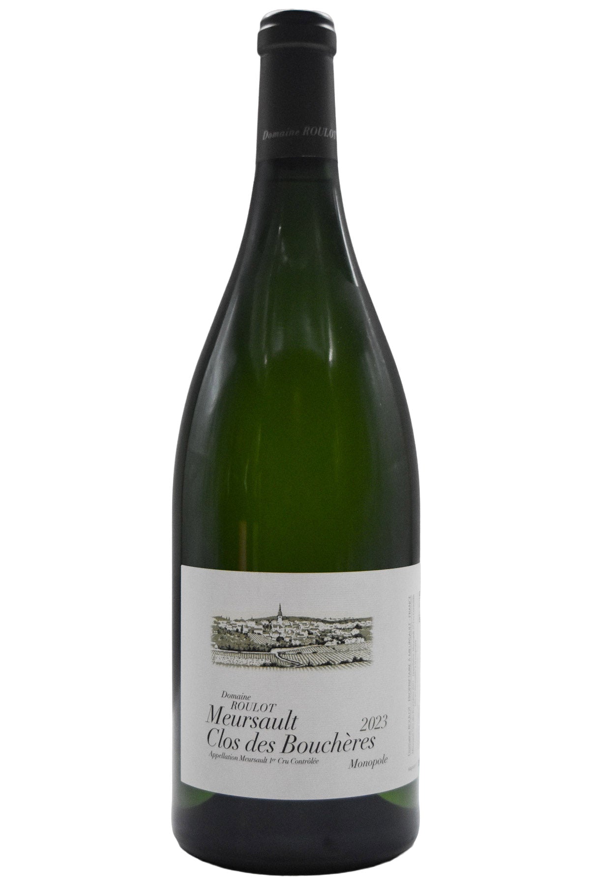 Bottle of Domaine Roulot Meursault 1er Cru Clos de Boucheres 2023 (1.5L) [NET]-White Wine-Flatiron SF