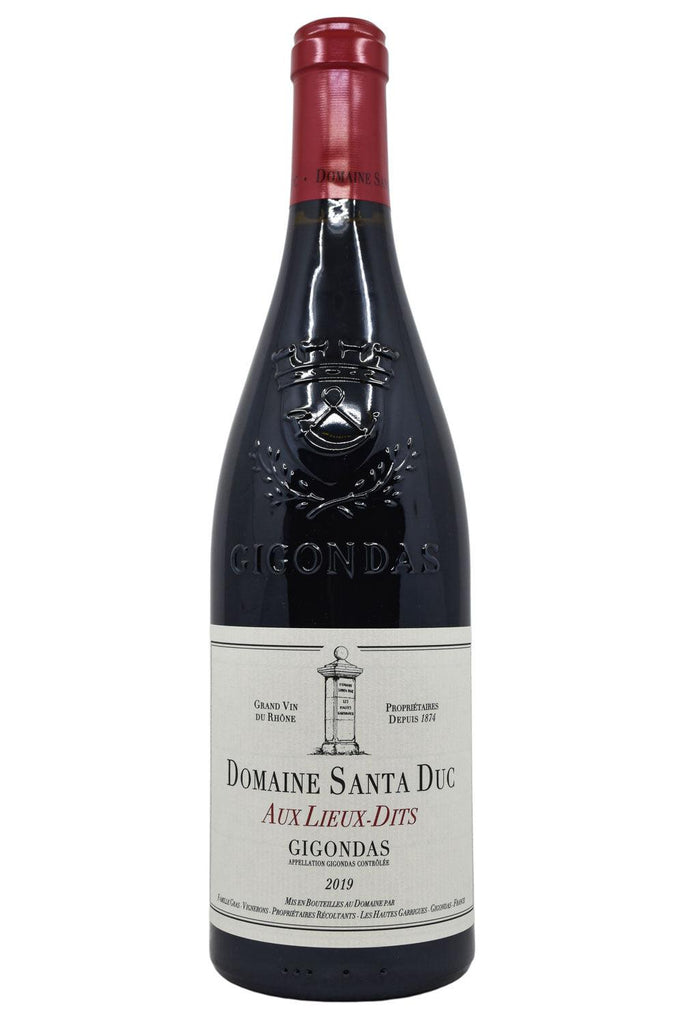 Bottle of Domaine Santa Duc Gigondas Aux Lieu Dits 2019-Red Wine-Flatiron SF