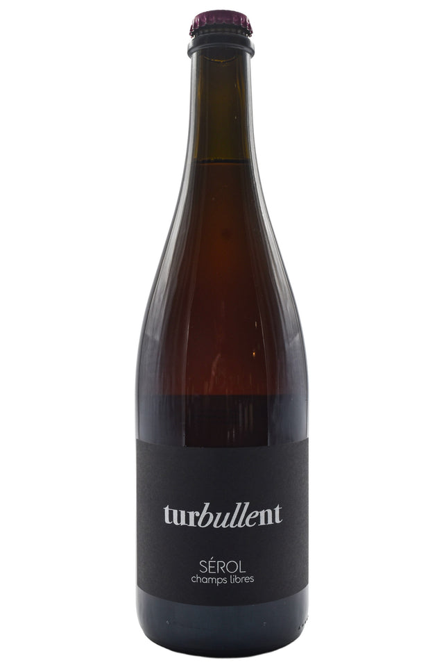 Bottle of Domaine Serol Pet Nat Rose Turbullent (NV)-Sparkling Wine-Flatiron SF