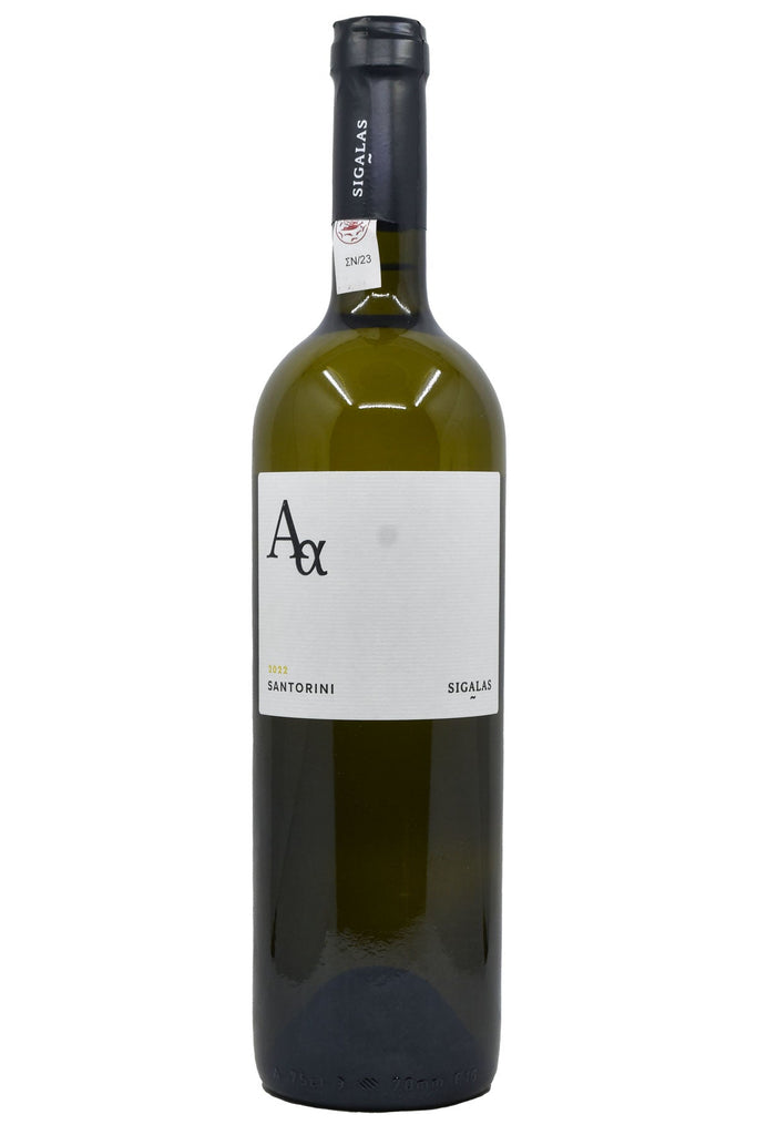 Bottle of Domaine Sigalas Santorini Assyrtiko Athiri 2022-White Wine-Flatiron SF