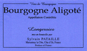 Bottle of Domaine Sylvain Pataille Bourgogne Aligote Les Longeroies 2022 [NET]-White Wine-Flatiron SF