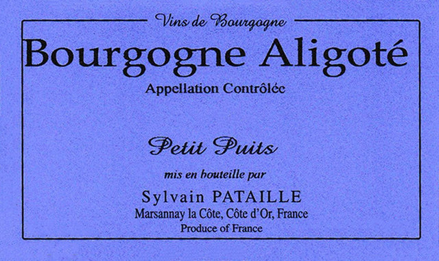 Bottle of Domaine Sylvain Pataille Bourgogne Aligote Petite Puits 2022 [NET]-White Wine-Flatiron SF