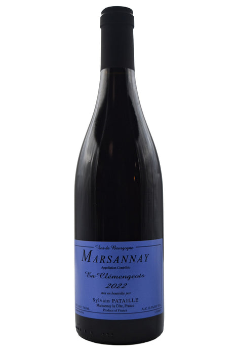 Bottle of Domaine Sylvain Pataille Marsannay Rouge En Clemengeots 2022-Red Wine-Flatiron SF