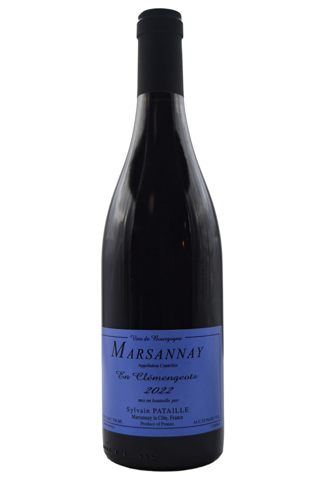 Bottle of Domaine Sylvain Pataille Marsannay Rouge En Clemengeots 2022-Red Wine-Flatiron SF
