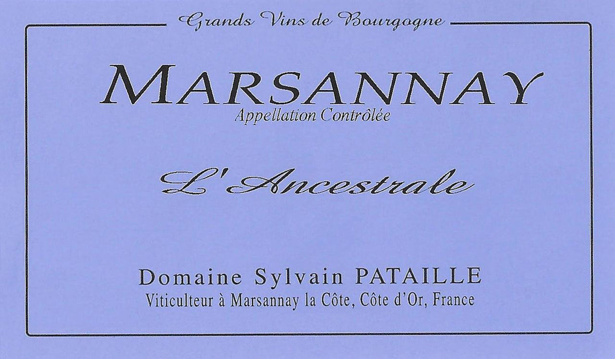 Bottle of Domaine Sylvain Pataille Marsannay Rouge L' Ancestrale 2022 [NET]-Red Wine-Flatiron SF