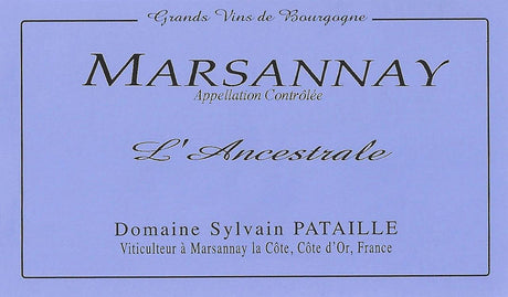 Bottle of Domaine Sylvain Pataille Marsannay Rouge L' Ancestrale 2022 [NET]-Red Wine-Flatiron SF