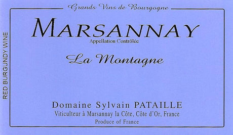 Bottle of Domaine Sylvain Pataille Marsannay Rouge La Montagne 2022-Red Wine-Flatiron SF
