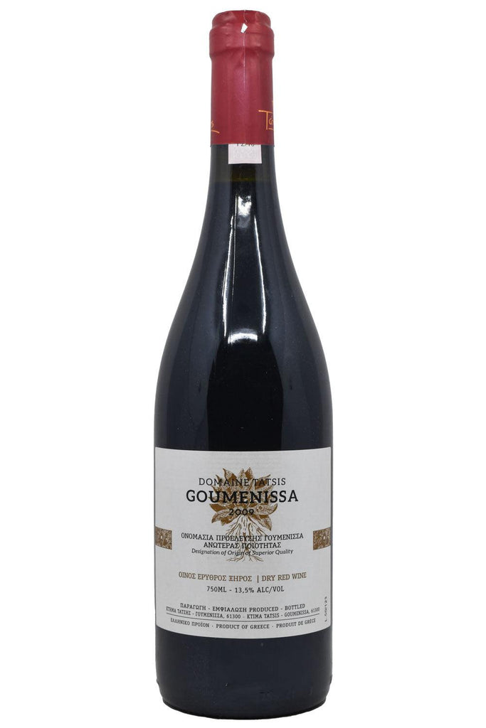 Bottle of Domaine Tatsis Xinomavro Goumenissa 2009-Red Wine-Flatiron SF
