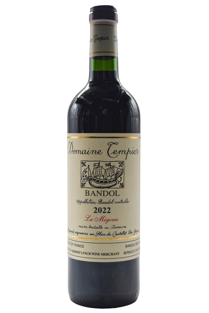Bottle of Domaine Tempier Bandol Rouge La Migoua 2022-Red Wine-Flatiron SF