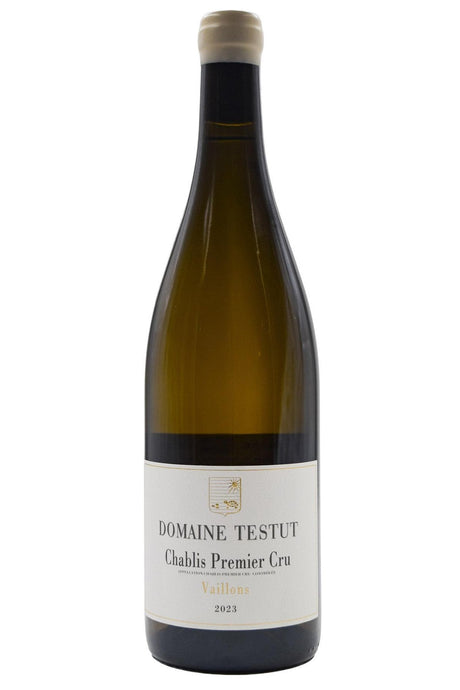 Bottle of Domaine Testut Chablis 1er Cru Vaillons 2023-White Wine-Flatiron SF