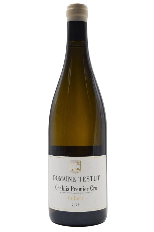 Bottle of Domaine Testut Chablis 1er Cru Vaillons 2023-White Wine-Flatiron SF