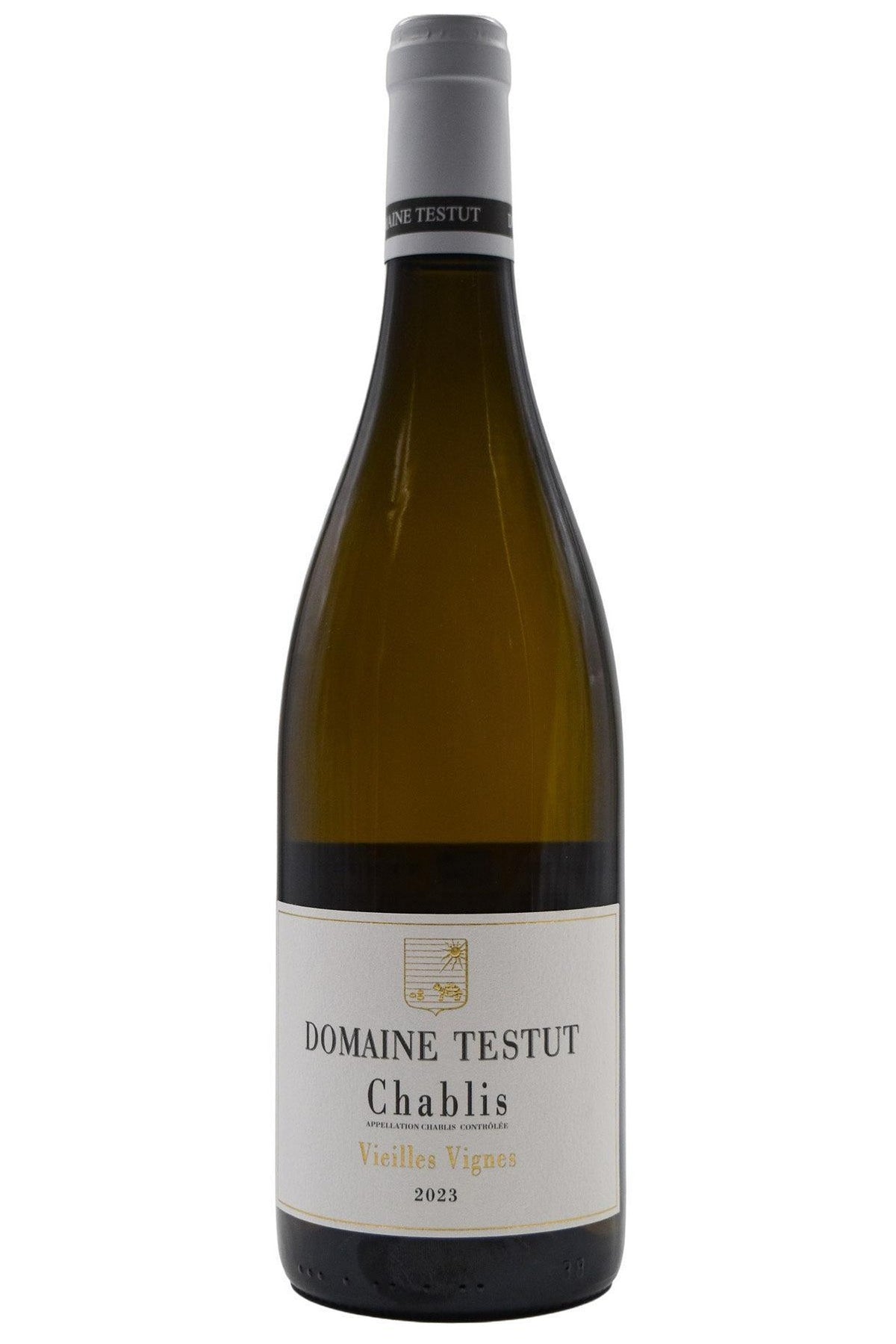 Bottle of Domaine Testut Chablis Vieilles Vignes 2023-White Wine-Flatiron SF