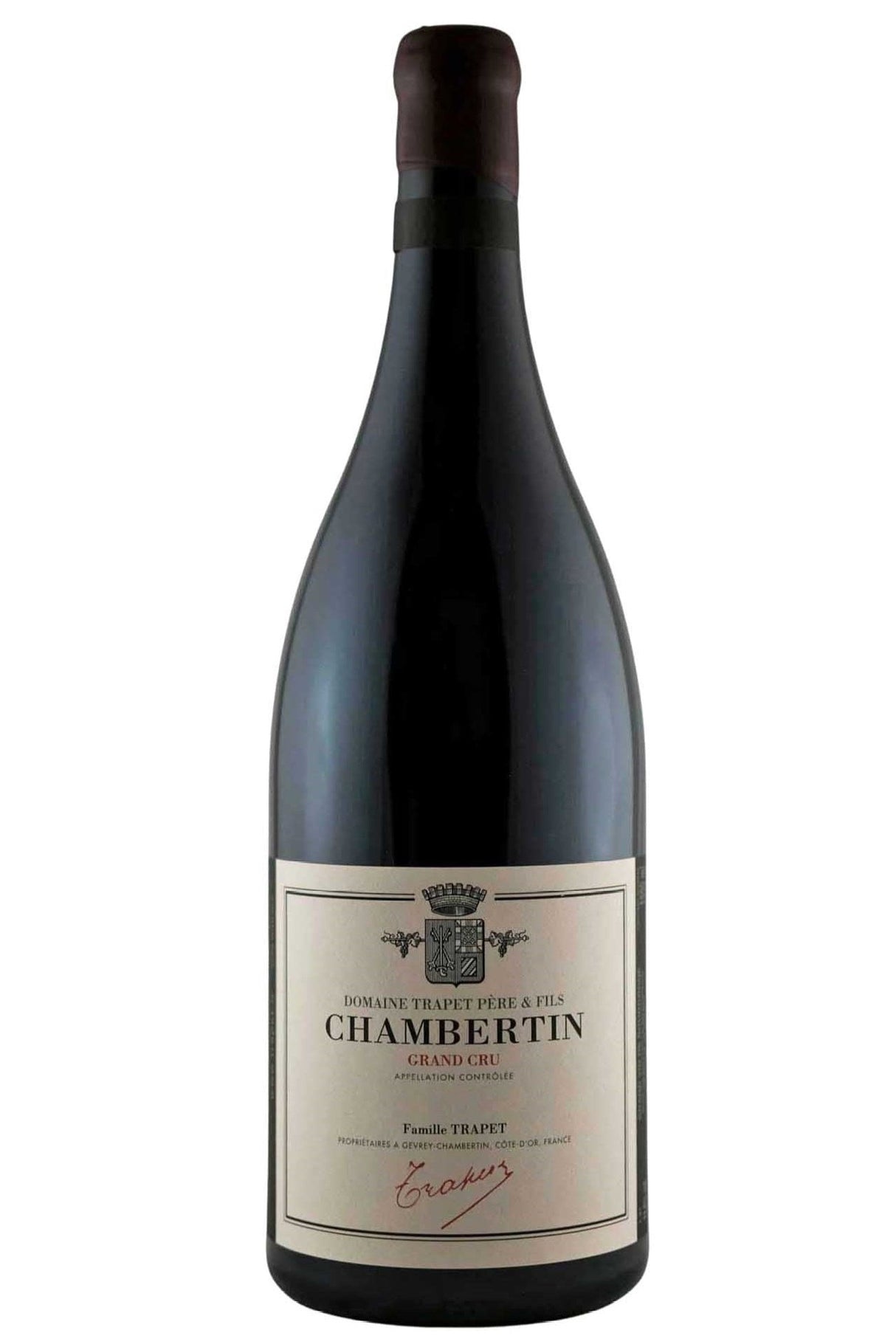 Bottle of Domaine Trapet Pere et Fils Chambertin Grand Cru 2021-Red Wine-Flatiron SF