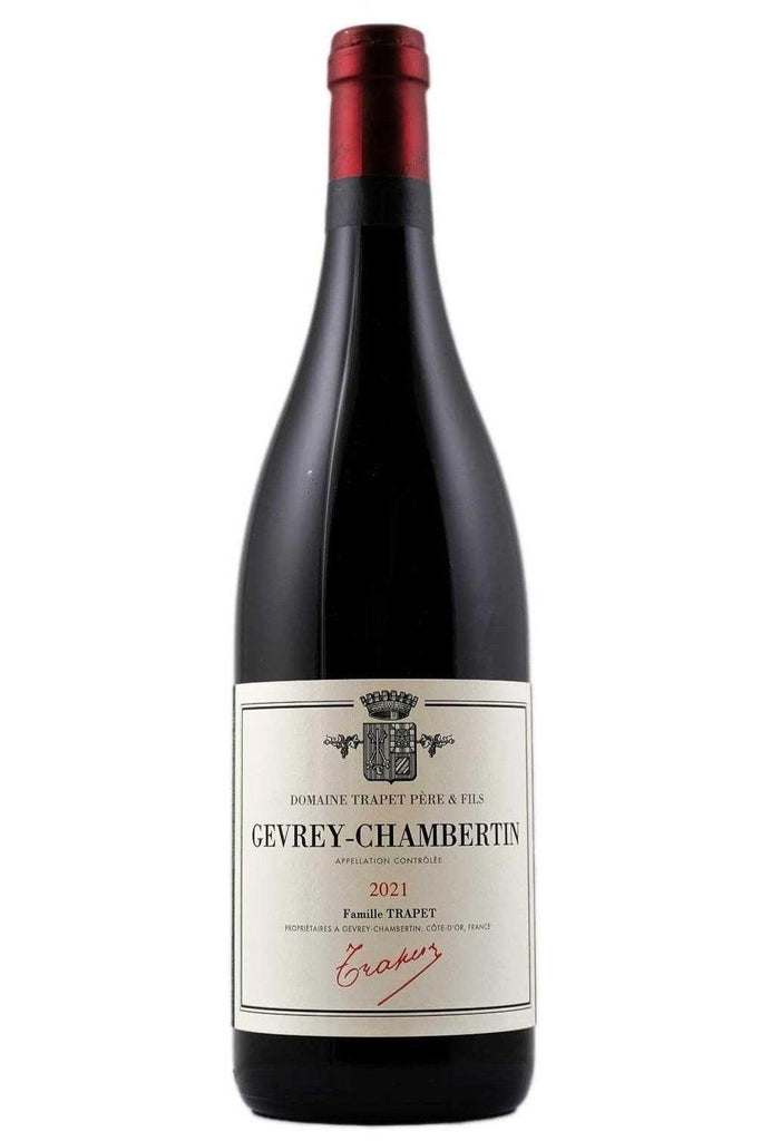 Bottle of Domaine Trapet Pere et Fils Gevrey-Chambertin 2021-Red Wine-Flatiron SF