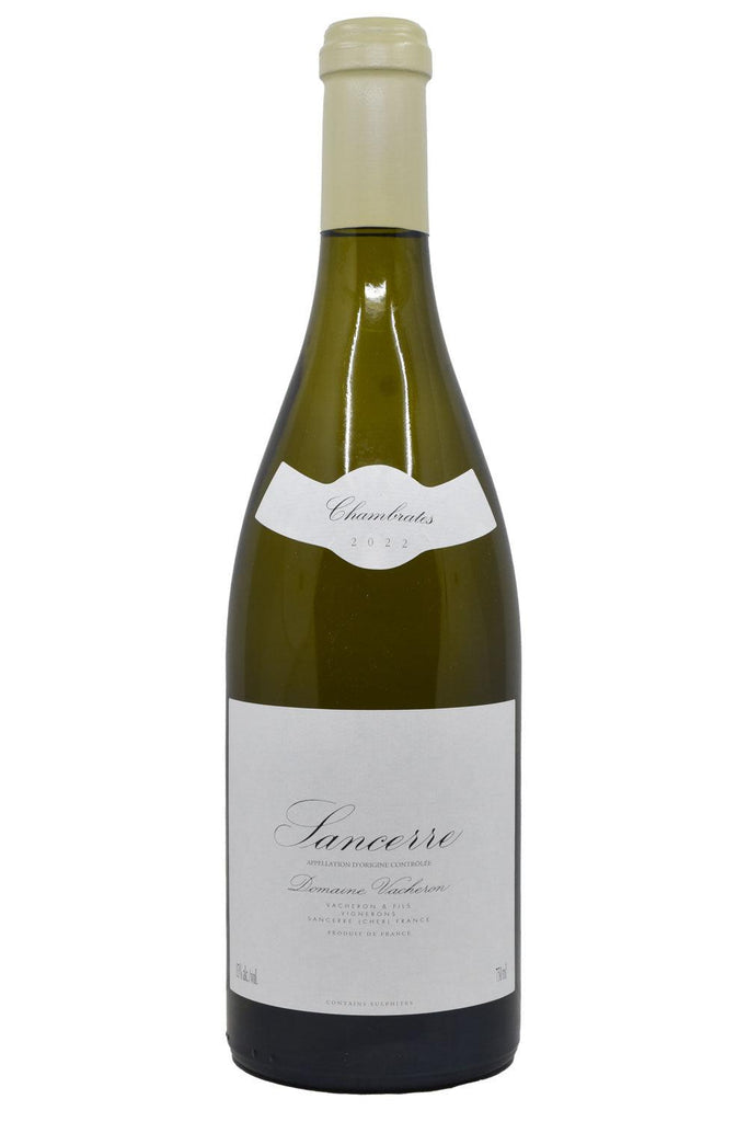 Bottle of Domaine Vacheron Sancerre Blanc Chambrates 2022-White Wine-Flatiron SF