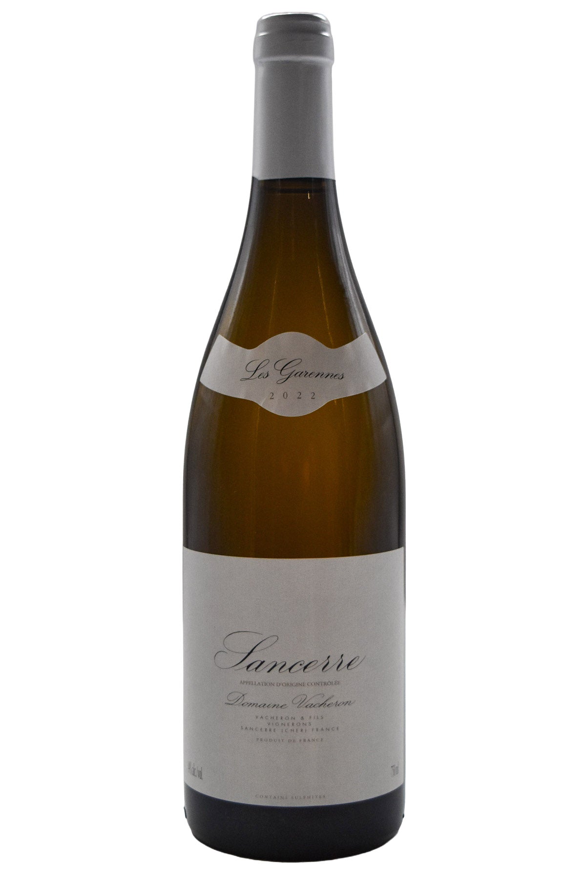Bottle of Domaine Vacheron Sancerre Blanc Les Garennes 2022-White Wine-Flatiron SF