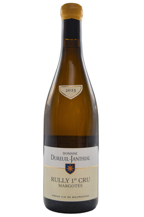 Bottle of Domaine Vincent Dureuil-Janthial Rully Blanc 1er Cru Les Margotes 2023-White Wine-Flatiron SF