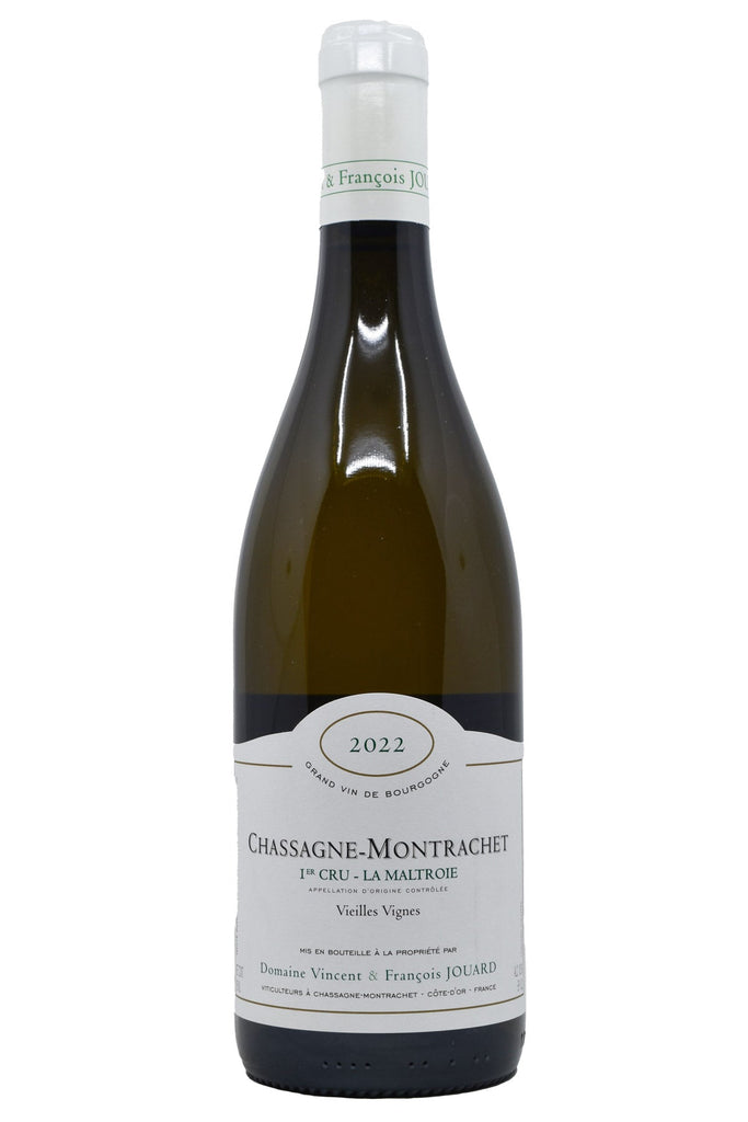 Bottle of Domaine Vincent & Francois Jouard Chassagne-Montrachet 1er Cru La Maltroie V.V. 2022-White Wine-Flatiron SF