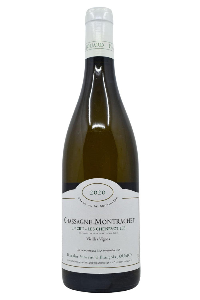 Bottle of Domaine Vincent & Francois Jouard Chassagne-Montrachet 1er Cru Les Chenevottes 2020-White Wine-Flatiron SF