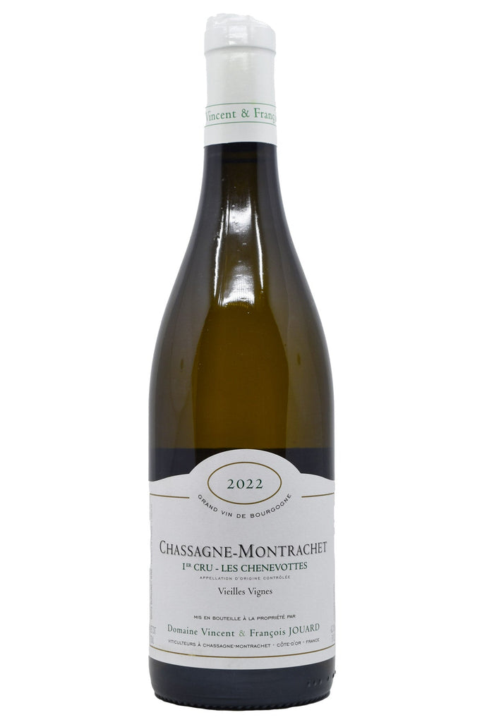 Bottle of Domaine Vincent & Francois Jouard Chassagne-Montrachet 1er Cru Les Chenevottes 2022-White Wine-Flatiron SF