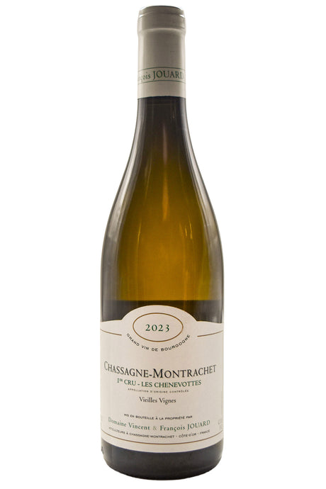 Bottle of Domaine Vincent & Francois Jouard Chassagne-Montrachet 1er Cru Les Chenevottes 2023-White Wine-Flatiron SF