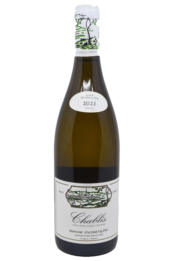 Bottle of Domaine Vocoret et Fils Chablis 2021-White Wine-Flatiron SF
